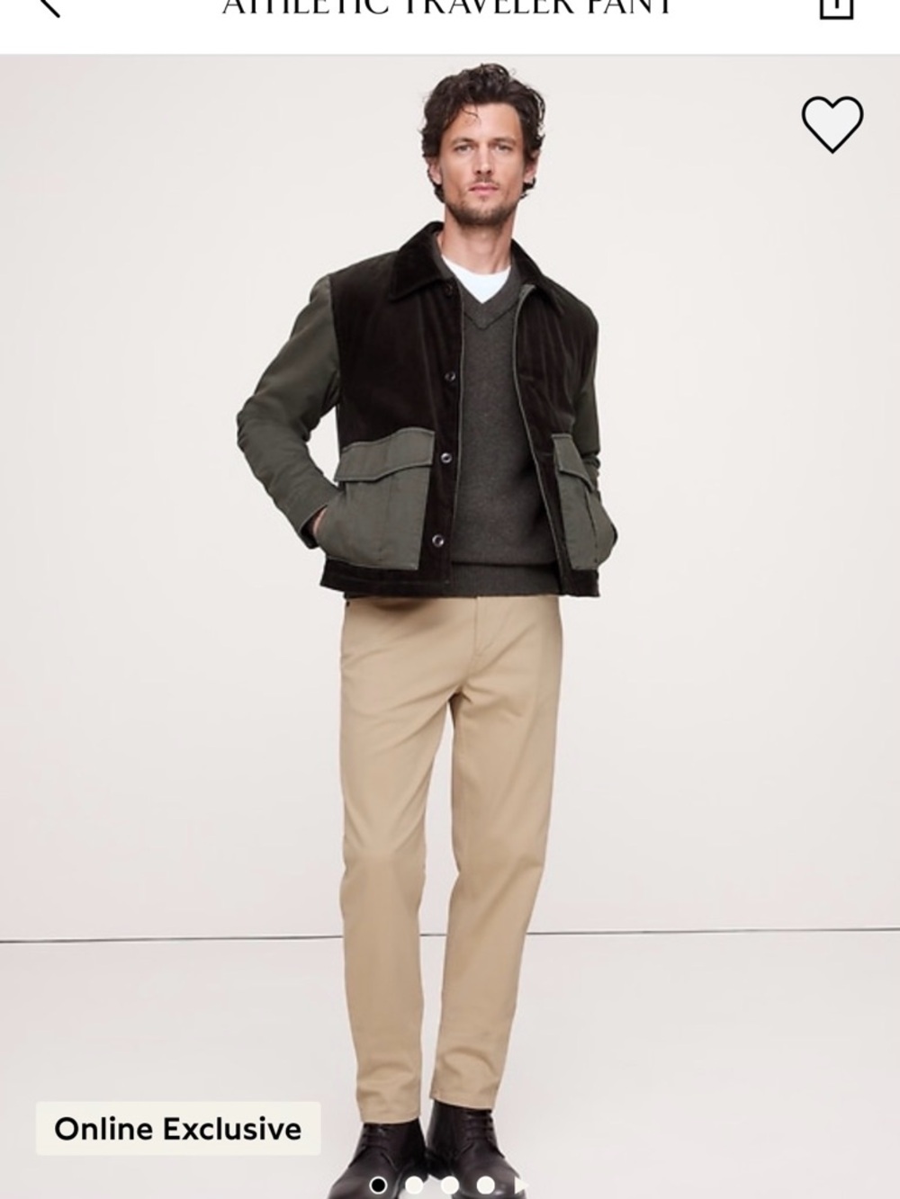 Banana Republic Traveler Pants in Tan 32/34